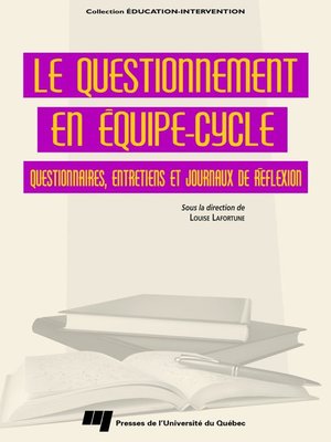 cover image of Le questionnement en équipe-cycle